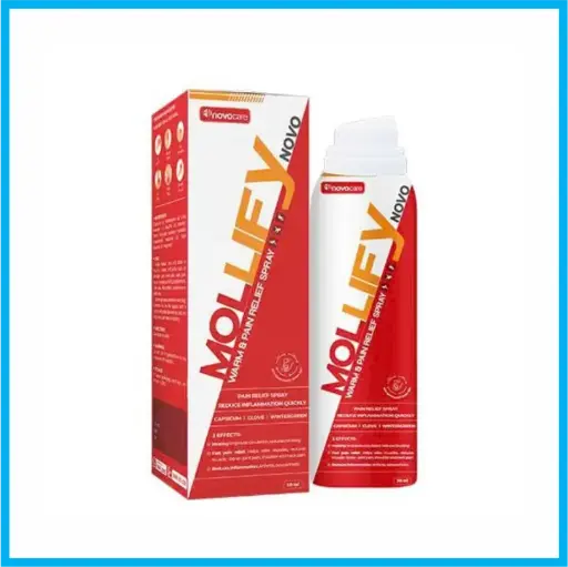 [MOLLIFYNOVOWARM&PAINRELIEFSPRAY_50ML_TBYT] MOLLIFY NOVO warm & pain relief spray