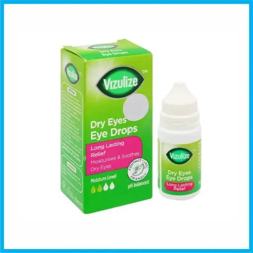 [VIZULIZEKHOMAT_10ML_TBYT] Dung dịch nhỏ mắt Vizulize  giảm khô mắt