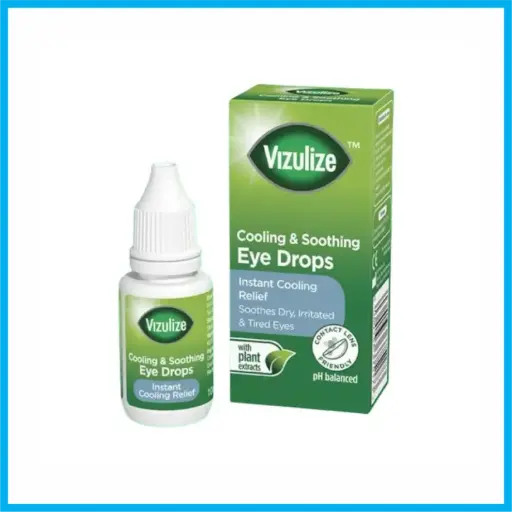 [VIZULIZEMATVAKHOMAT_10ML_TBYT] Dung dịch nhỏ mắt Vizulize làm mát và dịu mắt