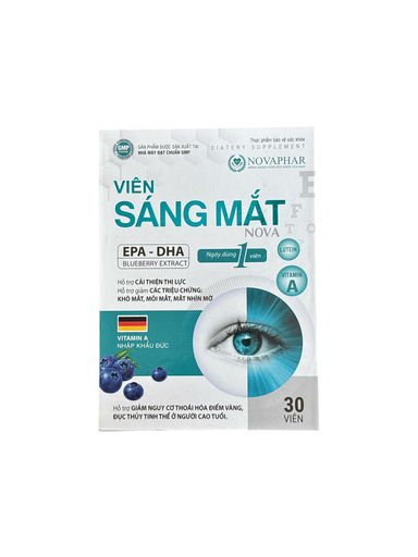 [SANGMATNOVA_30V_TPCN] Viên sáng mắt Nova (Hộp 30 viên)