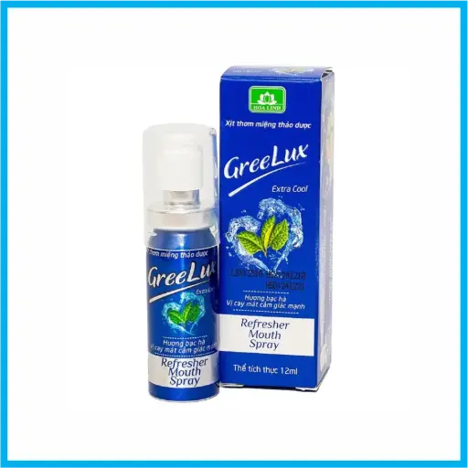 [GREELUXXANHDUONG_12ML_MP] Xịt thơm miệng thảo dược Greelux Extra cool 12ml