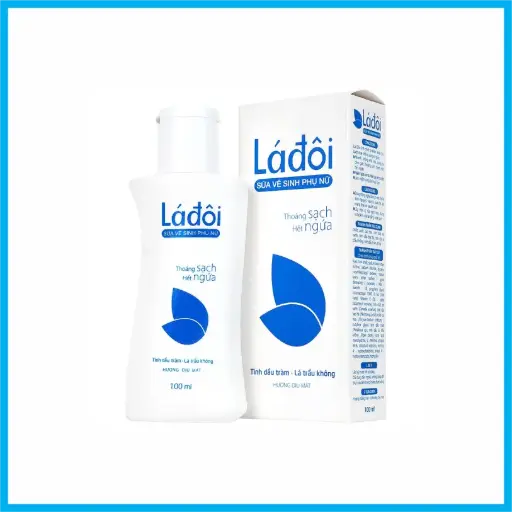 [DDVSLADOIXANH_100ML_MP] Dung dịch vệ sinh lá đôi xanh100ml