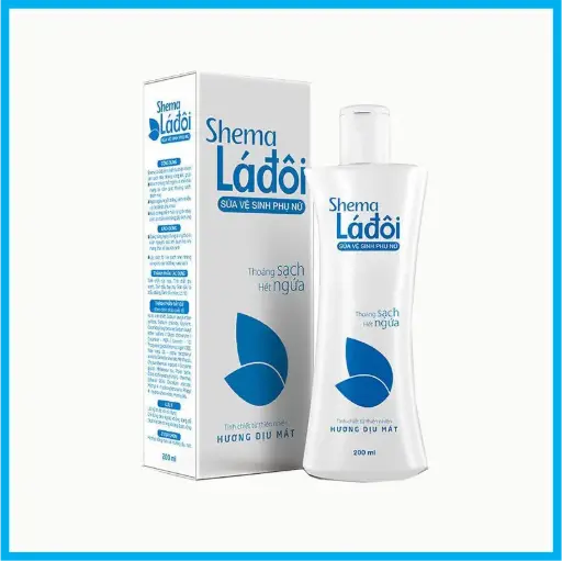 [DDVSLADOIXANH_200ML_MP] Dung dịch vệ sinh lá đôi dịu mát 200ml