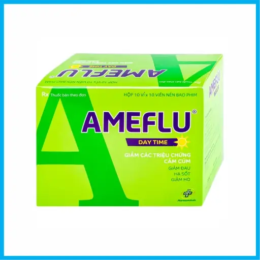 [AMEFLUDAYTIME_12VIEN_TKD] Ameflu Day Time (10 vỉ x 12 viên)