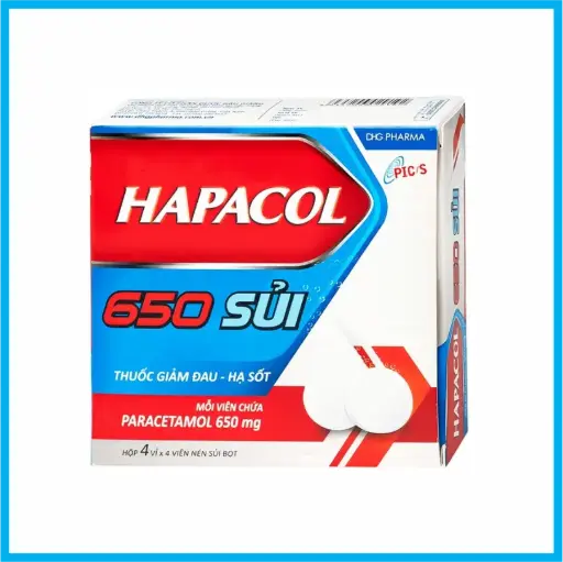 [HAPACOL650SUI_16VIEN_TKKD] Hapacol 650 sủi