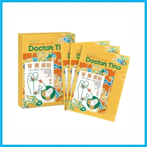 [MIENGDANDOCTORTINO_3GOI_TTBYT] Miếng dán Doctor Tino (Hộp 3 gói)