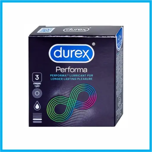 [DUREXPERFORMA_3CAI_TBYT] Durex Performa (Hộp 3 cái)